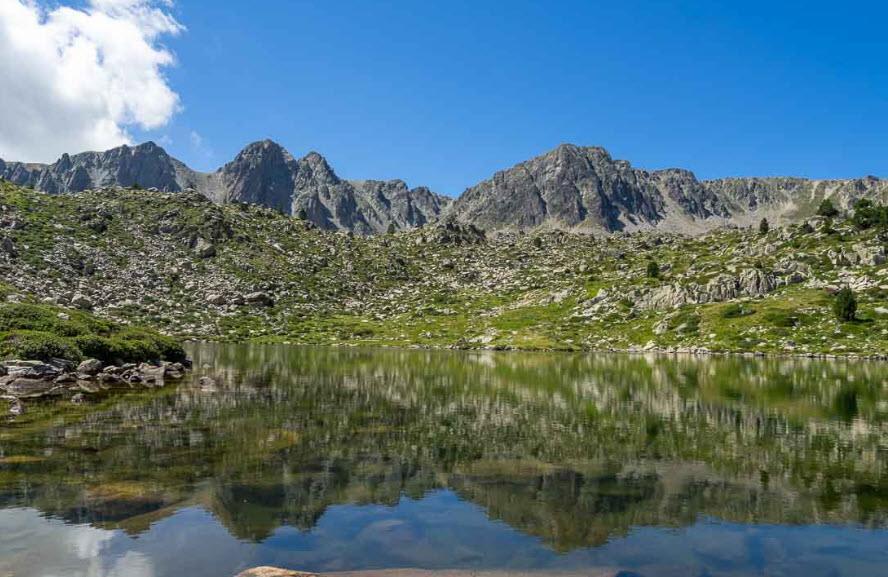 Llac dels Pessons, Grau Roig, Encamp, Andorra